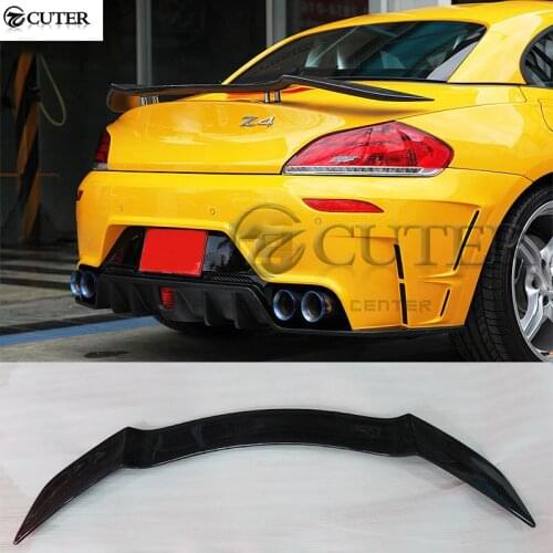 E89 Z4 Carbon Fiber Auto Car Rear Wings Trunk Lip Spoiler For BMW E89 Z4 Rowen style 09-16