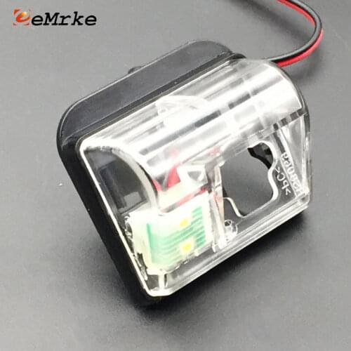 EEMRKE DIY Car Camera Bracket License Number Plate Lights Housing Mount for Mazda CX-7 (ER) SUV 2006-2012