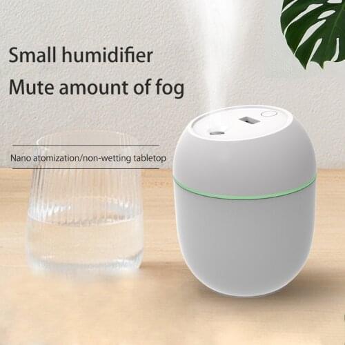 ELOOLE Small Humidifier Bedroom Air Humidifier USB Fogger Mist Maker Mini Air Humidifier Household Moisturizing Spray Water