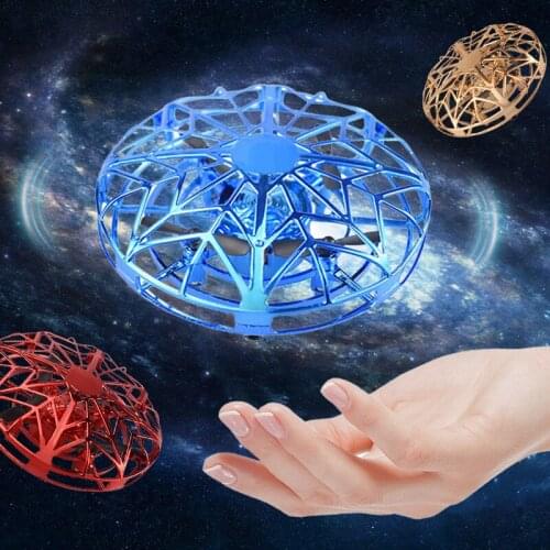 Mini Drone UFO Infraed Hand Operated Sensing Aircraft Electronic Model Quadcopter Induction RC Helicopter Toys For Children Gift