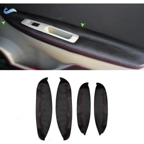 For Audi Q5 A4 A3 A6 Q3 Q7 Interior Carbon Fiber Steering Wheel Panel Cover Trim Sticker