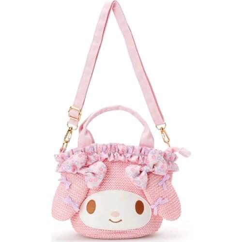 2021 Kawali Mymelody Hellos Kitty Anime New Fashion Backpack Travel Bag Cute Utility Travel Pack Home Decor Kids Toys
