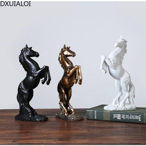 Retro Simulation Animal Sculpture Decoration Resin Crafts Opening Housewarming Gift Living Room Office Desktop Decoration