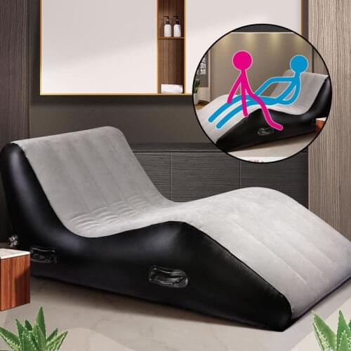 Sex Furniture inflatable chair toughage soft sex wedge sofa adult game Multifunctional sex pillow positions for couple