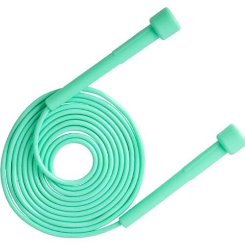 Jump Rope Jumping Home Fitness Equipment PVC Skipping Rope Body Building Workout Training Handle Non-slip Exercise Slim Body