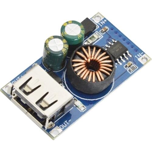 USB DC Step-Down Module 12V 24V To QC2.0 QC3.0 Fast Charge Mobile Phone Charging Board For Apple Huawei FCP Quick Charger