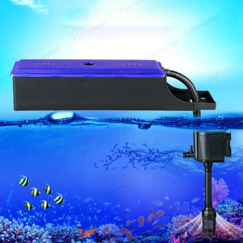 3 in 1 aquarium external filter /Small fish tank water grass fish tank upper filter box fish tank upper filter water purifier