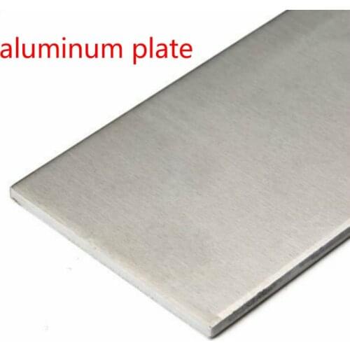 1pcs high-quality 6061 aluminum plate with thickness of 1mm 2mm, weldability and high strength, wear-resistant and easy to clean