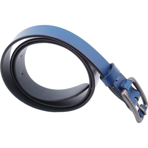 1pc PU Fashion Leather Belt Boys Girls Clothing Accessories Genuine Leather Belt Children Waistband Leisure Waist Belts