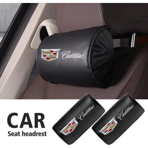 Car Seat Styling Head Cushion Neck Protector Pillow For Cadillac CTS ATS SRX BLS XLR XTS STS XT4 CT4 XT5 CT5 XT6 CT6 Escalade