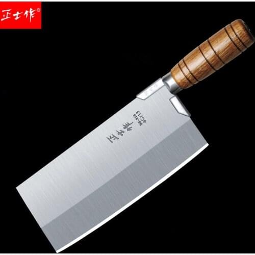 Free Shipping ZSZ Kitchen Forged Stainless Steel Professional Chef Knife Multi-purpose Cooking Knife Hotel Special Knife Cleaver