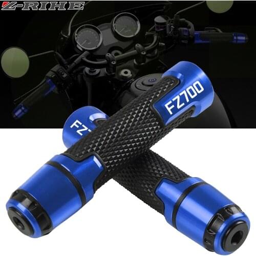 For YAMAHA FZ700 Motorcycle Hand Grips 7/8" 22mm CNC Aluminum Rubber Gel Handle Grip for YAMAHA FZ700 GENESIS FZ 700 1987