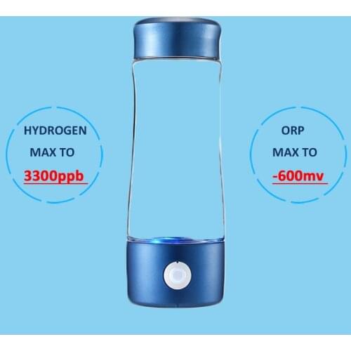 Max 3300ppb DuPont PEM membrane inhale Hydrogen water Bottle Dissolved Hydrogen Generator