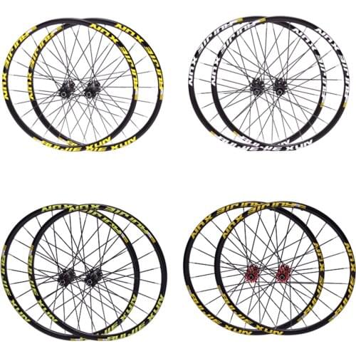 MTB Mountain Bike CROSSDTXT 26/27.5/29inch Wheelset Straight Pull Front 2 Rear 5 Sealed Bearing Disc Brake Wheels QR Rim
