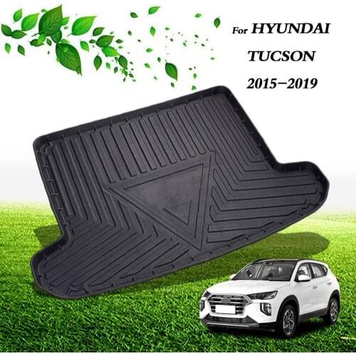 Boot Liner Cargo Floor Mat Rear Trunk Tray Carpets For Hyundai Tucson 2015-Onwards