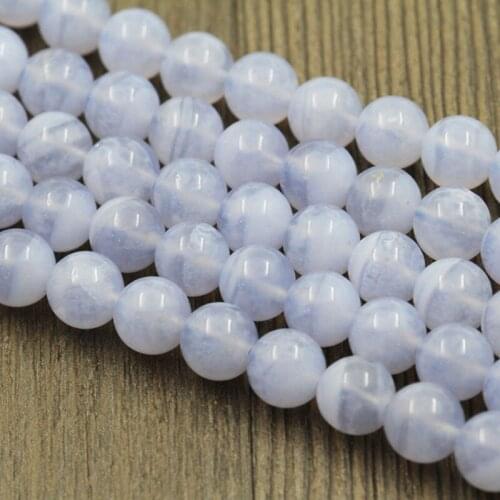 Fashion Blue Lace beads 6mm-12mm round beads blue beads full strand quality jewelry supply 15.5 Inches