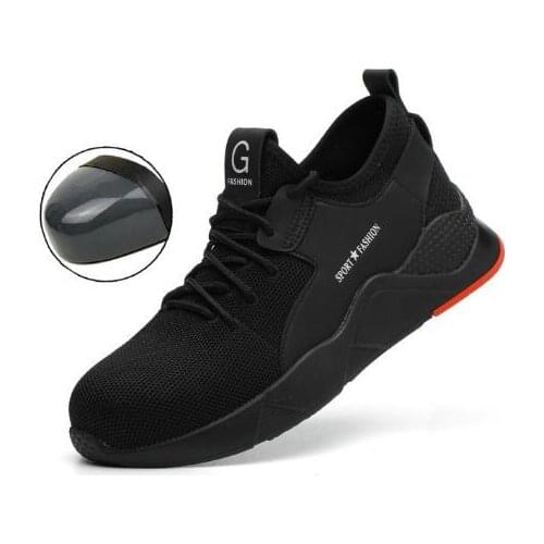 Male Steel Toe Work Safety Shoes Camouflage Men Boots Breathable Outdoor Casual Sneaker Anti-smashing Piercing Work M509