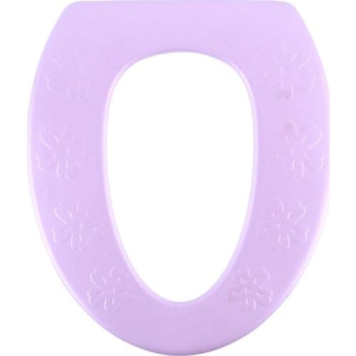 Soft Warmer Mat Bathroom Toilet Seat Cover Closestool Washable Bathroom Accessories Thickened O-type In Winter