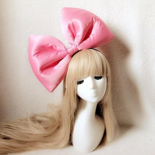 NEW Oversized Super Giant Big Bow Bowknot KIKI Cosplay Hair Headband Head wear Headpieces Party Photo Props