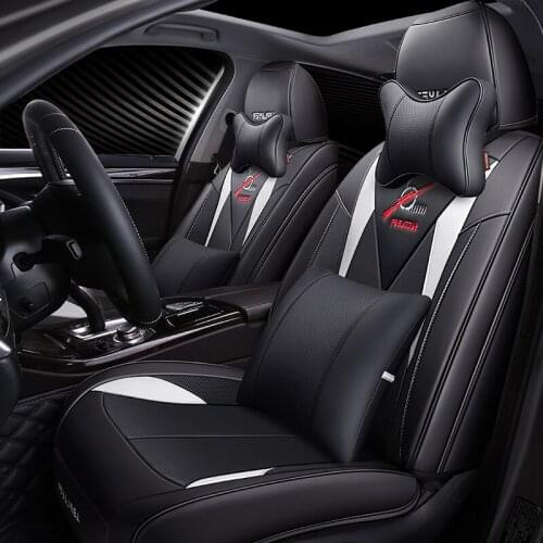 New 9D carbon fiber luxury leather car seat cover Car Seat Cushions Car pad Car-Styling For Honda Accord Civic CRV Crosst