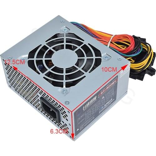 Original For SPEED CRUISER 12.5x10x6.5mm Supply Rated 300W Peak 400W Power Supply GT-400WS