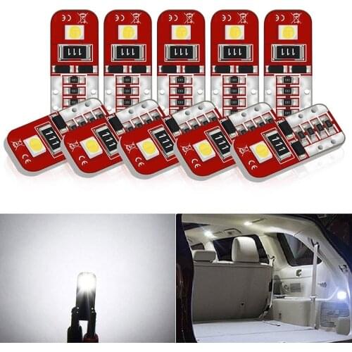 AUXITO 10x T10 W5W LED Canbus Car Interior Bulbs For BMW E46 E39 E90 E60 E36 F30 F10 E30 E34 X5 E53 M F20 X3 E87 E70 E92 X1 M3