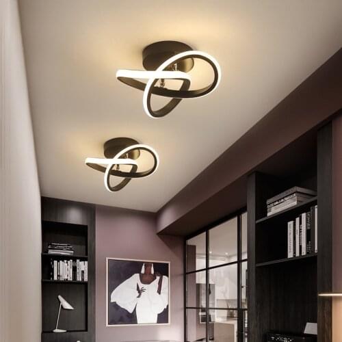 Creative Modern Led Ceiling Lights Round Square For Living Room Bedroom Corridor Aisle Balcony Hallway Lighting Lamps