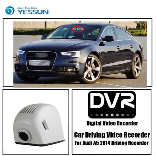 YESSUN for Audi A5 2014 Driving Recorder Car Wifi Dvr Mini Camera Novatek 96658 Full HD 1080P Car Dash Cam Video Recorder