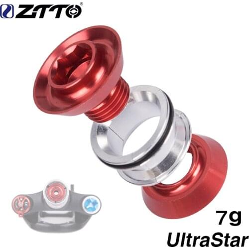 ZTTO Road Bike Fork Steerer UltraStar Headset Nut Expansion Screw Expander Plug Compression 1 1/8"Tube Bicycle Parts Accessories