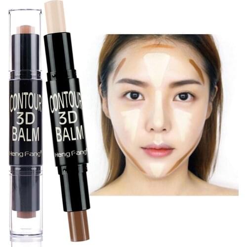 2 in 1 Complexion + Embellish Highlighter and Shimmer Stick Concealer Bronzer Face Makeup Contour stick shadow stick highlight
