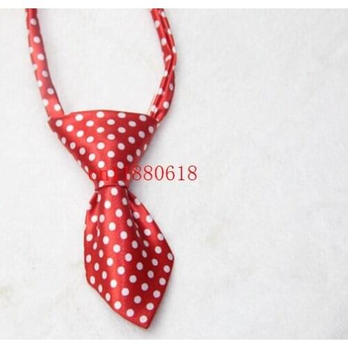 400pcs/lot Free Shipping Adjustable Dog Cat Pet Neck tie Bow tie Lovely Adorable Grooming Tie Necktie Wear 30 colors
