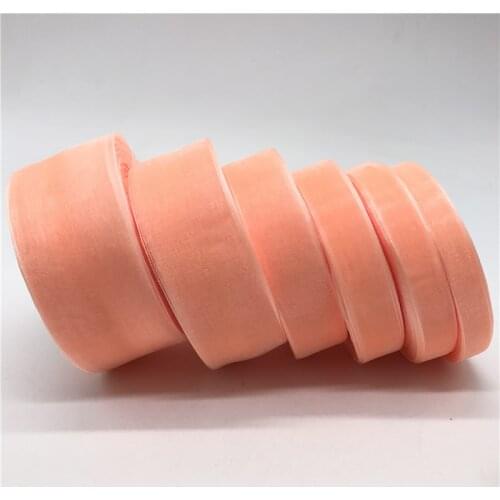 50yards 10mm-50mm Light pink Organza Ribbon Gift Wrapping Bow Wedding Decoration DIY Christmas Ribbons