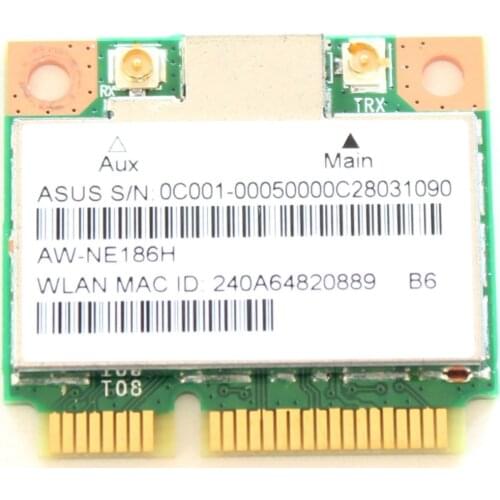 Wireless Adapter Card for AzureWave AW-NE186H AW-NE195H AR9485 AR5B125 Half Mini Pci-e 150Mbps Wlan Wifi Card