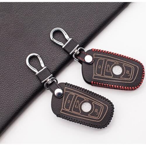 Carrying soft texture leather car remote key case cover for BMW 520 525 f30 f10 F18 118i 320i 1 3 5 7 Series X3 X4 M3 M4 M5
