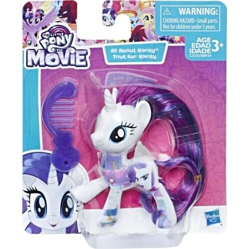 Hasbro My Little Pony Friendship Is Magic The Movie All about Applejack Twilight Sparkle Applejack Rarity Soarin Doll Toy B8924