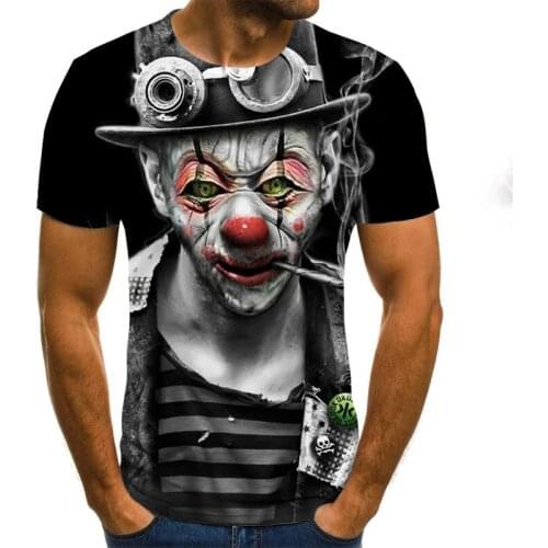 2020 Newest Wolf 3D Print Animal Cool Funny T-Shirt Men Short Sleeve Summer Tops Tees Fashion t shirt size XXS-6XL