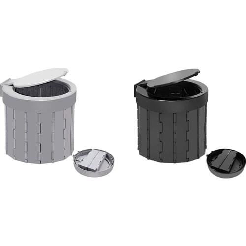 Portable Folding Toilet Travel Toilet Car Toilet Bucket Toilet Seat With Cover For Camping/Boat/Hiking/Beach