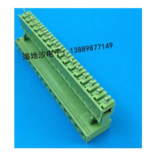 Free shipping plug type pcb terminal 2EDG-5.08mm-20P 2EDG 5.08 20Pin staight needle 5sets/lot