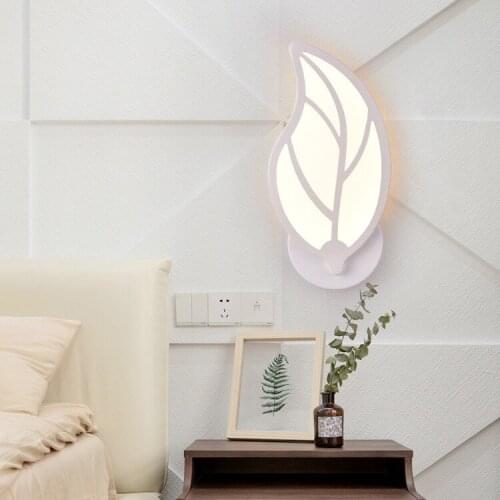 Modern LED Wall Lamp Bedside Lamp Acrylic Wall Light For Home Interior Decoration Lighting Corridor Wandlamp AC90-265V lustre