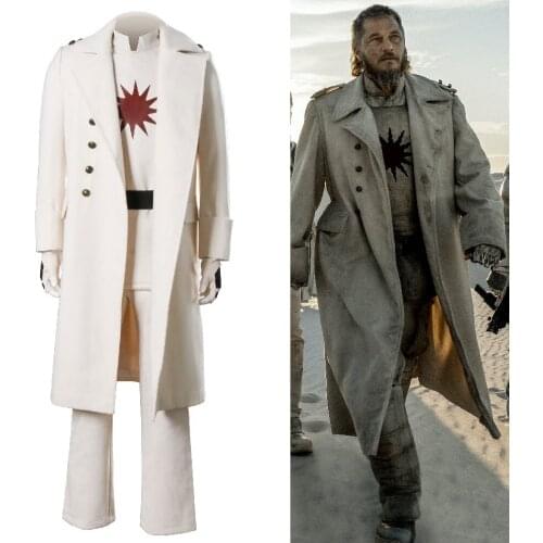 TV Play Raised by Wolves Marcus Cosplay Costume High Grade Full Set White Color Uniform Halloween Cosplay Costumes