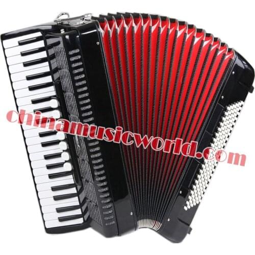 Afanti High-grade 41 Keys 120 Bass Black inflexion Accordion (AFJH-01)