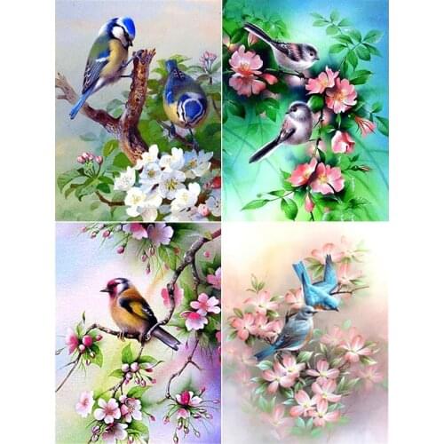 XUEQIXIAOZU 5d Diamond Painting Animal Bird Diamond Embroidery Full Drill Round Picture Of Rhinestones Home Decoration HM1647