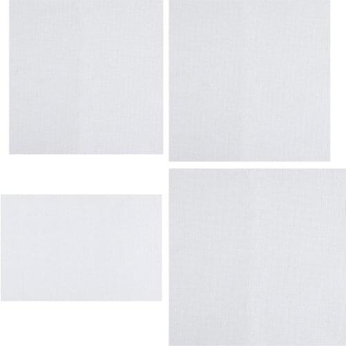 1Pcs 14CT Cross Stitch Fabric Aida Cloth Handmade Needlework Stitching Embroidery Craft DIY Handcraft Supplies 4 Size 8