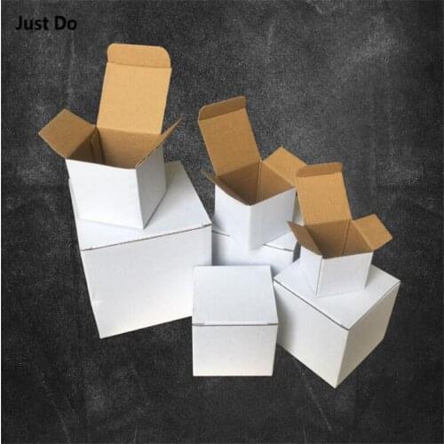 21.5cm 15pcs Three Layer Normal Corrugated Paper Postal Box Square Packaging Carton transport box
