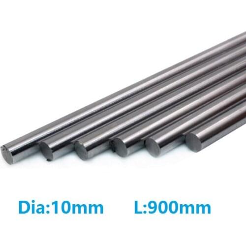 30pcs/lot 10mm linear shaft 900mm long 10x900mm chromed plated hardened linear shaft steel rod bar CNC router