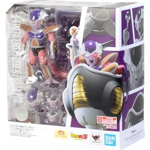 BANDAI SHF Dragon Ball Frieza First form Anime characters Action PVC Collection Model Toy Anime Figure Toys For Kids