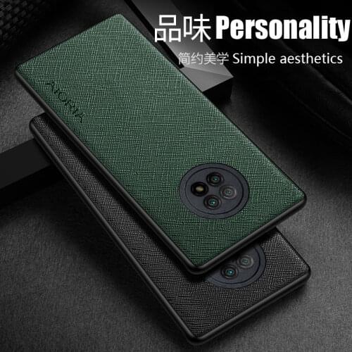Case for Xiaomi Redmi Note 9T 5G 9S 9 Pro Case TPU Around The Edge Protection Perfect High Quality PU Leather + Silicone Case