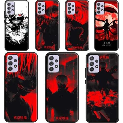Kaneki Tokyo Ghoul Phone Case For Samsung Galaxy A52 A32 A42 A72 A12 A21S A20e A40 A50 A70 A31 A51 A71 A02S