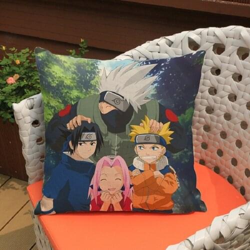 Home decoration pillows, film and television animation, cotton and linen hug pillowcases, car sofa cushion covers, throw pillows