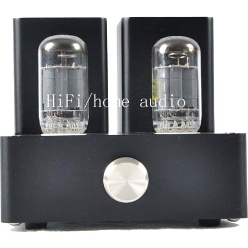 Mini Class A tube amplifier 6AD10 PA1501A tube amplifier, output power: 3.5W+3.5W, Input sensitivity: 500mV
